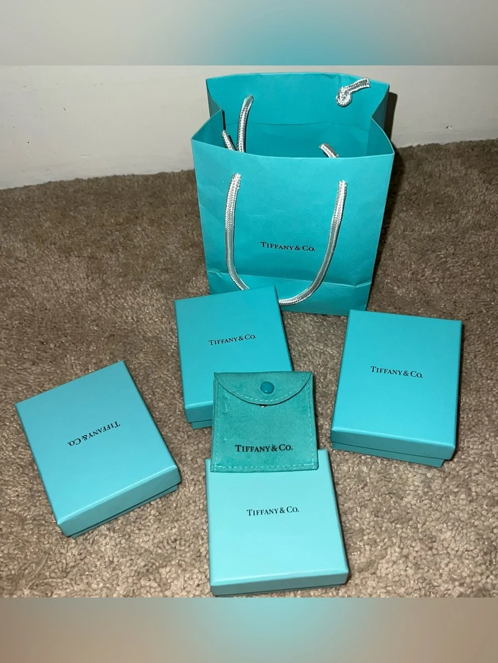 Tiffany & Co. Robin's Egg Blue Variety of Boxes & Pouches - Like New